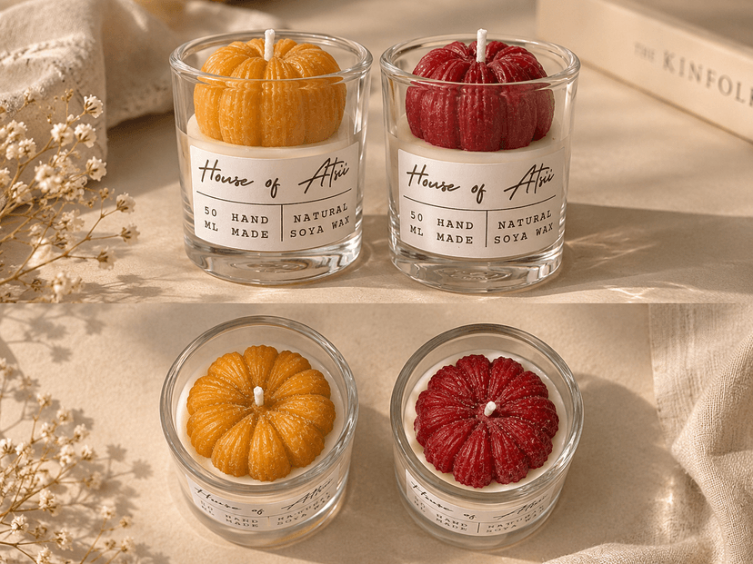 Small pumpkin Jar pack of 2