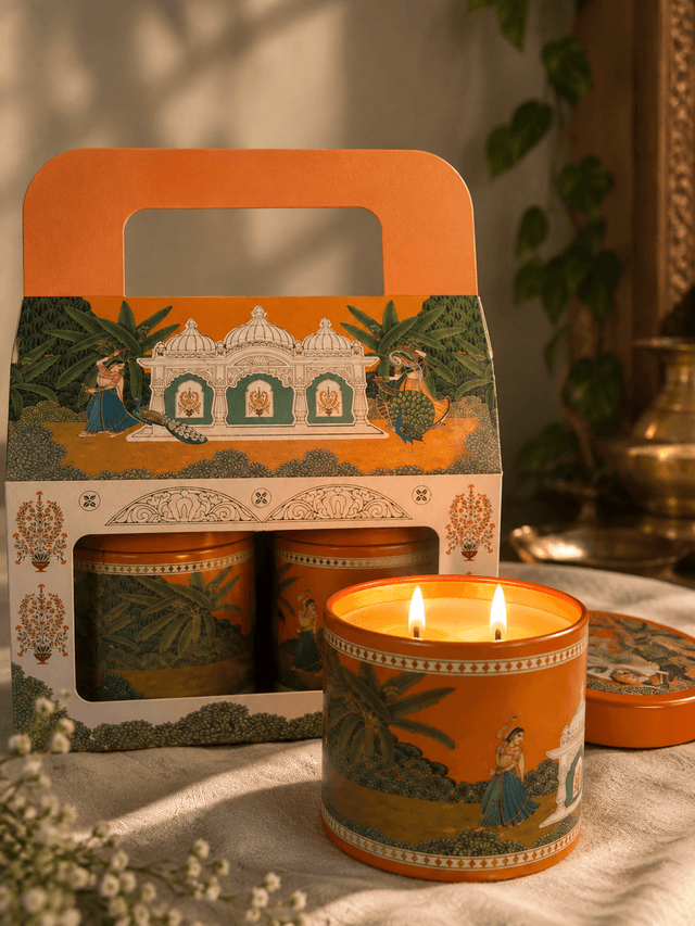 Indian inspired Hamper set of two